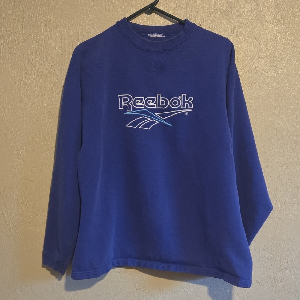 Vintage Reebok Purple/Blue Sweatshirt